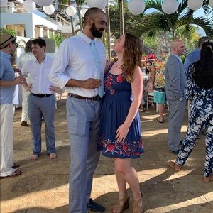 Sunny Girl ModCloth Embroidery Dress